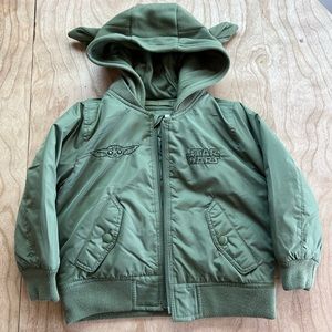 NWOT Grogu, The Child, Baby Yoda Star Wars x GAP 3T toddler jacket, never worn